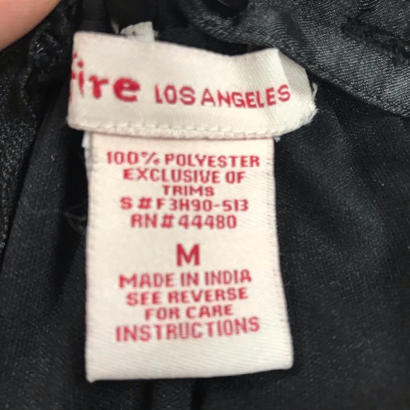 Fire Los Angeles Little Black Dress M - Picture 3 of 3